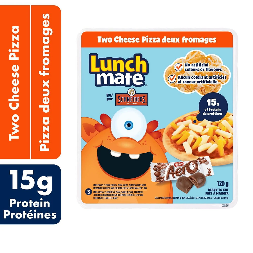 Lunchmate Two Cheese Pizza Lunch Kit, 120 g