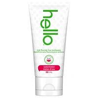 Hello Watermelon All Ages Kids Fluoride Free Toothpaste - 88 mL, Hello Watermelon Kids Toothpaste