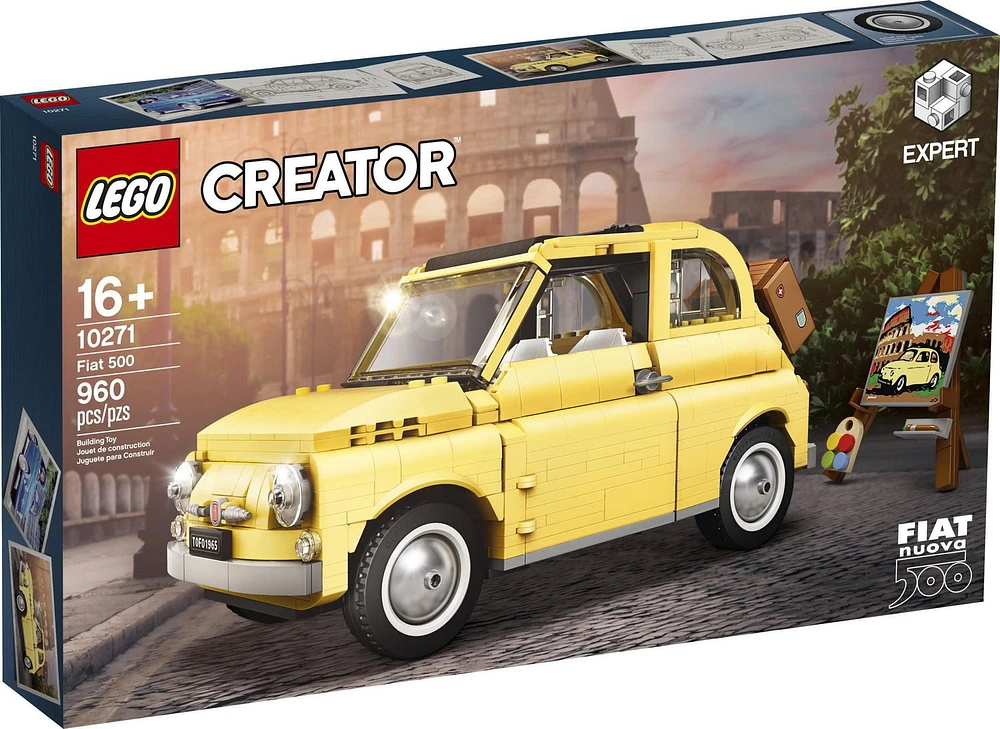 LEGO Creator Expert Fiat 500 10271 Toy Building Kit (960 Pieces)