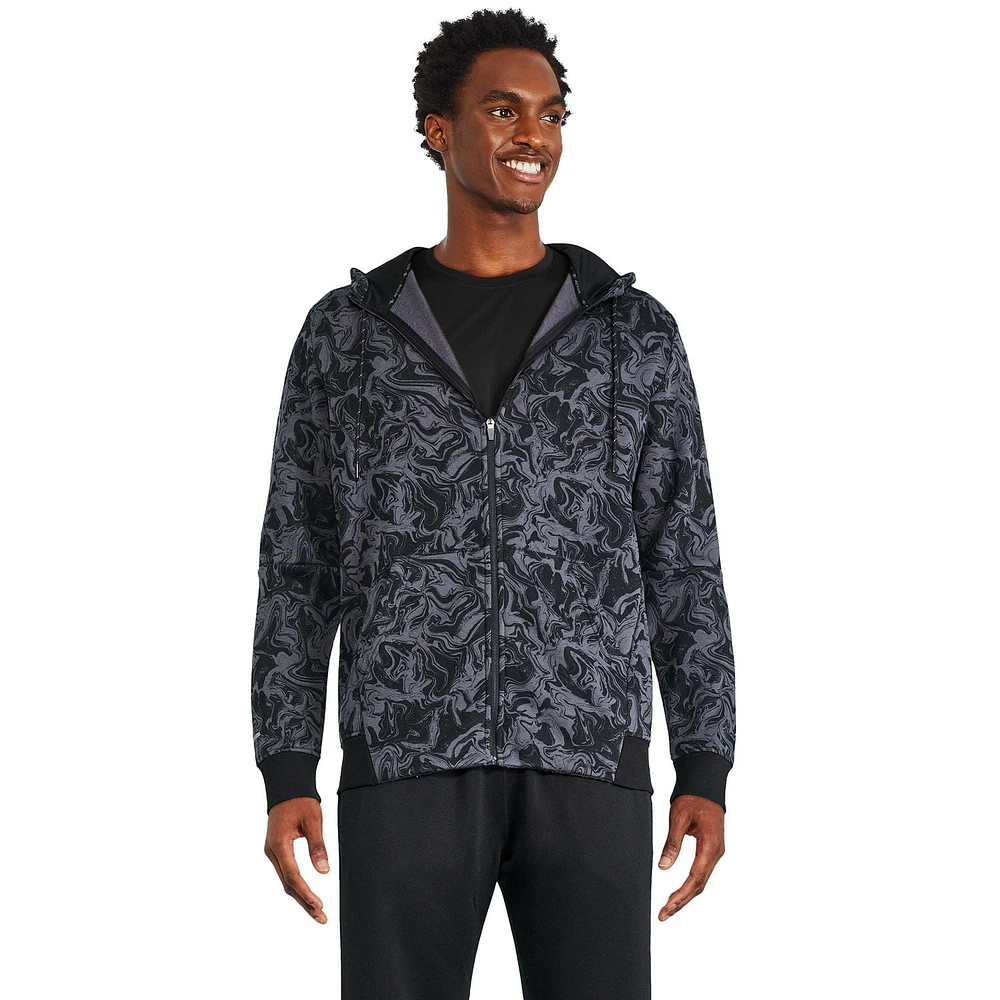 Athletic Works Men's Full-Zip Hoodie Jacket