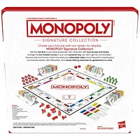 Monopoly Signature Collection Family Board Game for 2 to 6 Players, Premium Packaging and Components, In-Box Storage, Family Game for Ages 8+