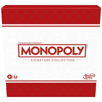 Monopoly Signature Collection Family Board Game for 2 to 6 Players, Premium Packaging and Components, In-Box Storage, Family Game for Ages 8+