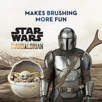 Oral-B Kid's Battery Toothbrush featuring Star Wars The Mandalorian, Soft Bristles, for Kids 3+, 1 Count