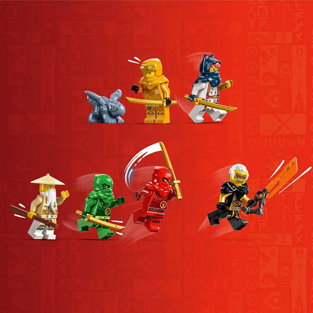 LEGO NINJAGO Destiny’s Bounty – race against time 71797 Building Toy  Features a Ninja Airship, 2 Dragons and 6 Minifigures, Gift for Boys and Girls Ages 9+ Who Love Ninjas and Dragons