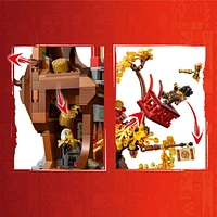 LEGO NINJAGO Temple of the Dragon Energy Cores 71795, Building Toy with a NINJAGO Temple and 6 Minifigures Including Cole, Kai and Nya' Gift for Kids Ages 8+ Who Love Buildable Ninja Playsets