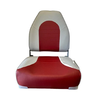 Blue Dog Marine Highbacked Seat - Gray/Red