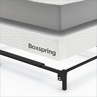 Zinus Michelle Compack Adjustable Steel Bed Frame, for Box Spring & Mattress Set, Fits Twin to Queen