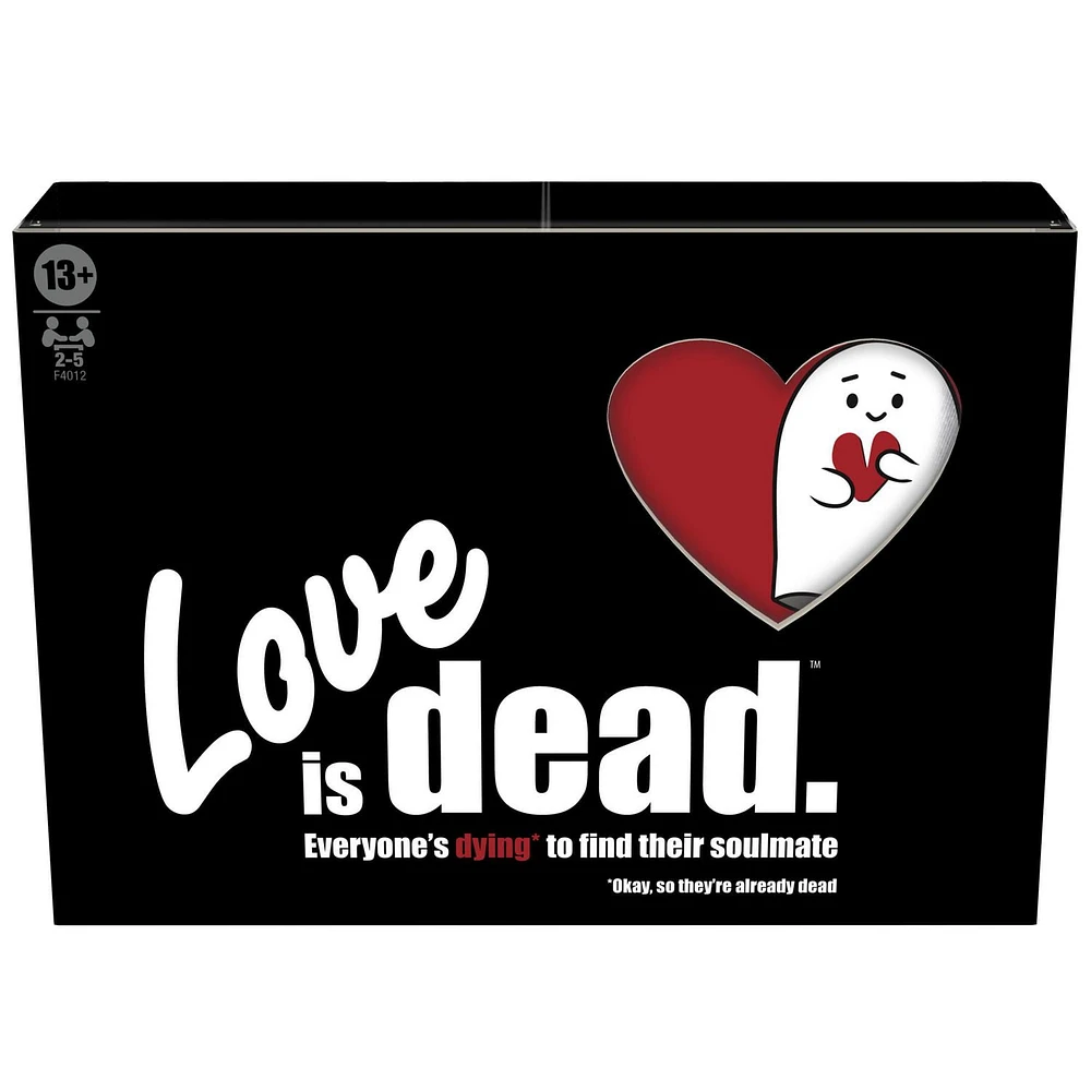 Love is Dead Game, Party Card Game for Adults and Teens, Hilarious Light Strategy Dating Game for 2-5 Players Ages 13 and Up