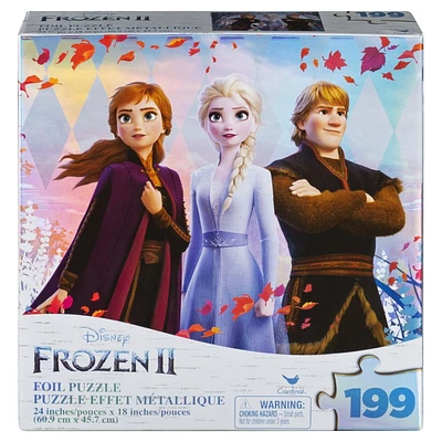 Frozen 2 199-Piece Foil Jigsaw Puzzle, for Families and Kids Ages 4 and up