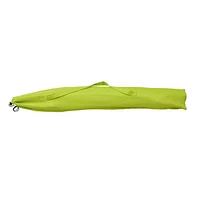 CorLiving Parasol de plage portable de 7,5 pieds avec ancre de sable/saleté et sac de voyage – Parasol compact pour parasol, terrasse et pique-nique, solution de parasol d'été