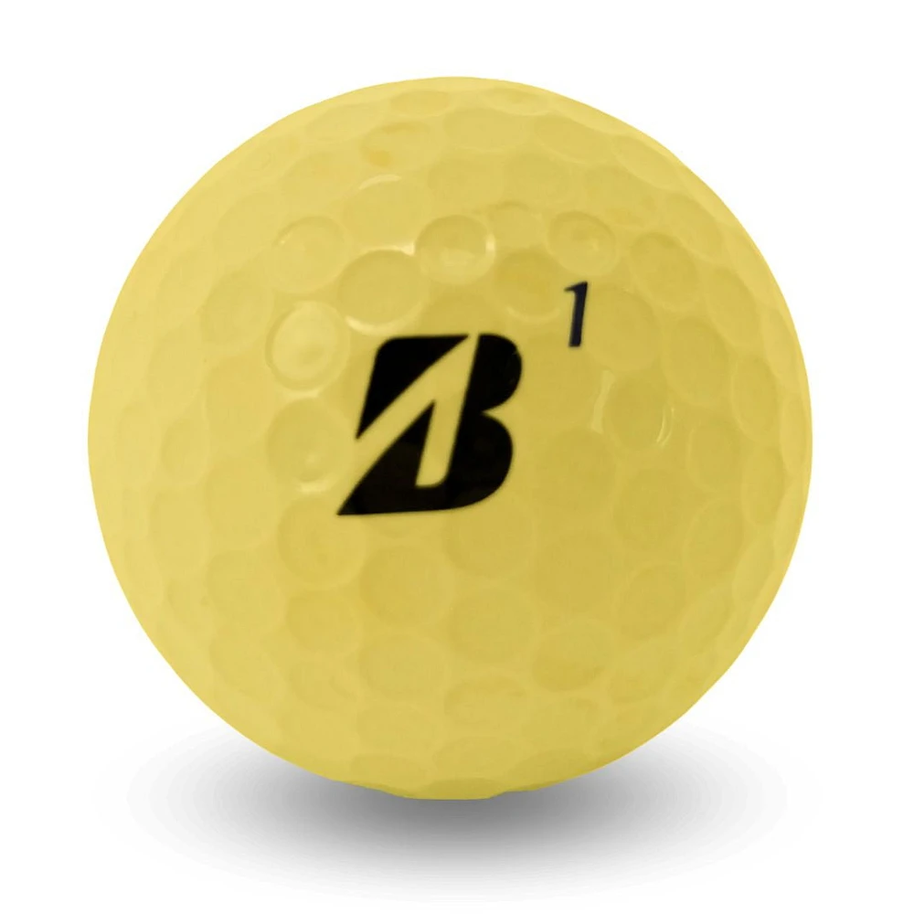 Mulligan - 60 Bridgestone  Tour B RX Yellow 2024 5A Mint Recycled Used Golf Balls, Yellow