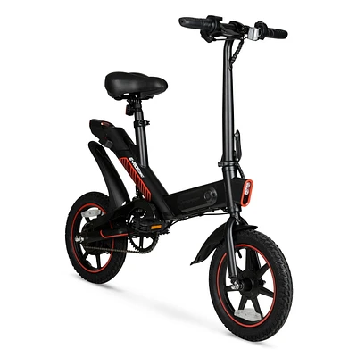 14In Hyper E-Ride Compact E-Bike 36V Black