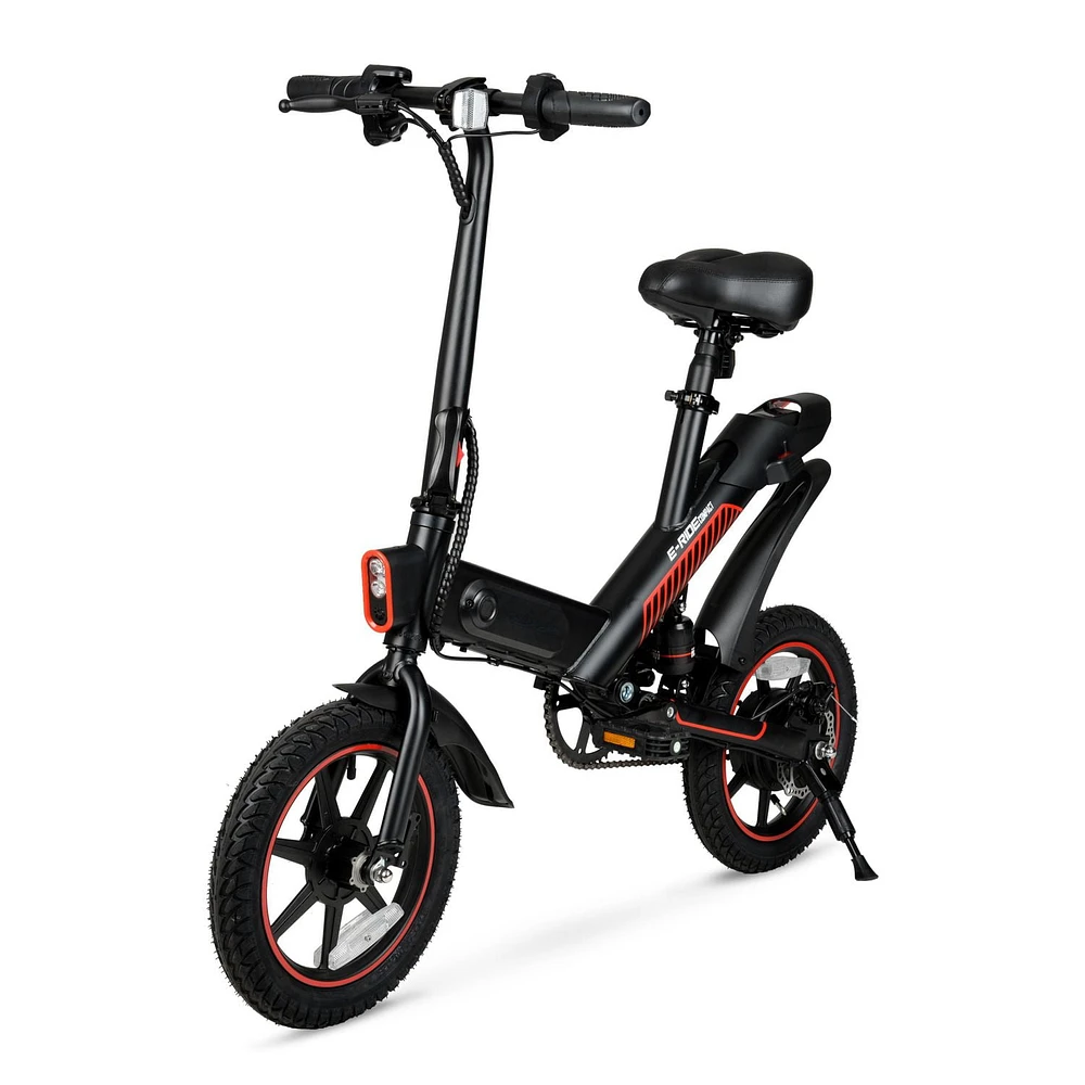 14In Hyper E-Ride Compact E-Bike 36V Black