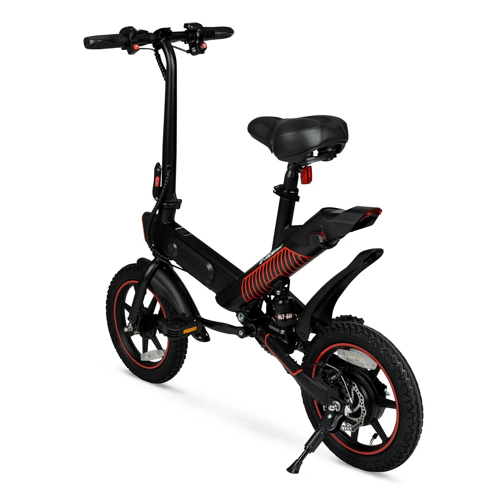 14In Hyper E-Ride Compact E-Bike 36V Black