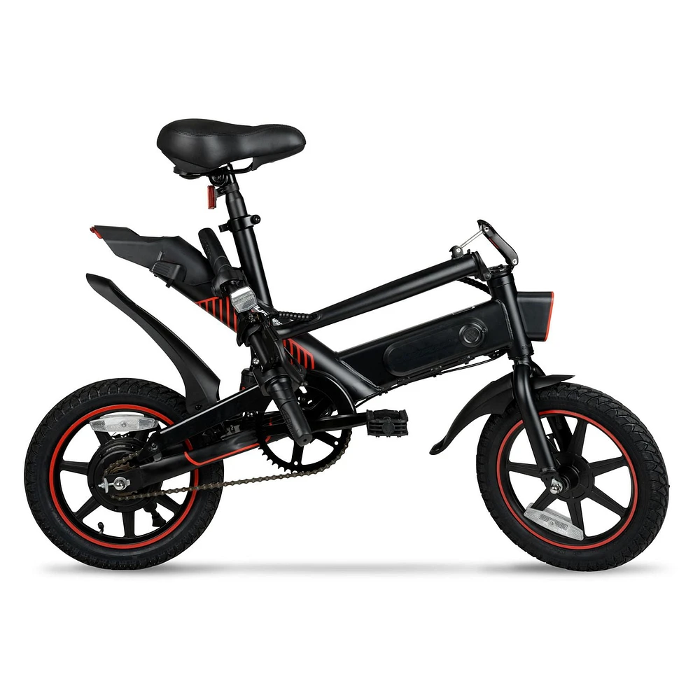 14In Hyper E-Ride Compact E-Bike 36V Black