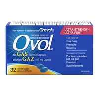 OVOL Ultra Strength 180mg Liquid Gel Capsules - 32 Liquid Gel Capsules, 180mg, 32 capsules