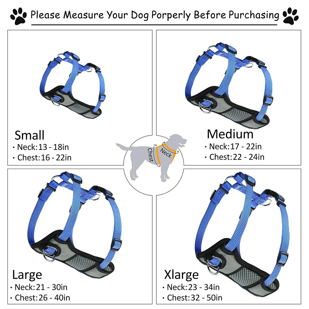Jespet Padded Front Dog Harness