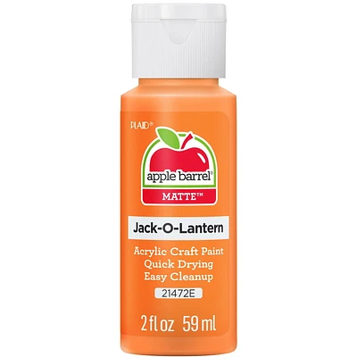 Apple Barrel Colors, 2 oz., Jack-O-Lantern, 2 oz Matte Acrylic Paint