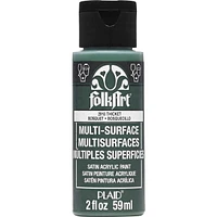 FolkArt Multi-Surface Satin Acrylic Paint, 2 oz., Thicket, FolkArt Multi-Surface Paint