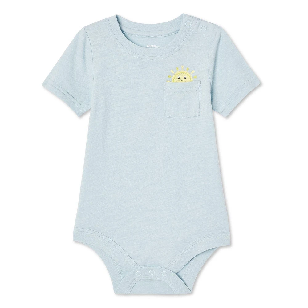 George Baby Boys' Pocket Bodysuit