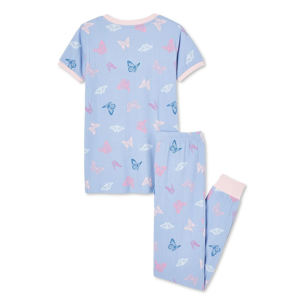 Pyjama 2 pièces George pour filles Tailles TP–TG