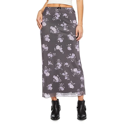 Jupe mi-longue Wild Skye pour femmes Tailles TP–TG