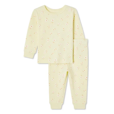George Baby Girls' Pajama 2-Piece Set