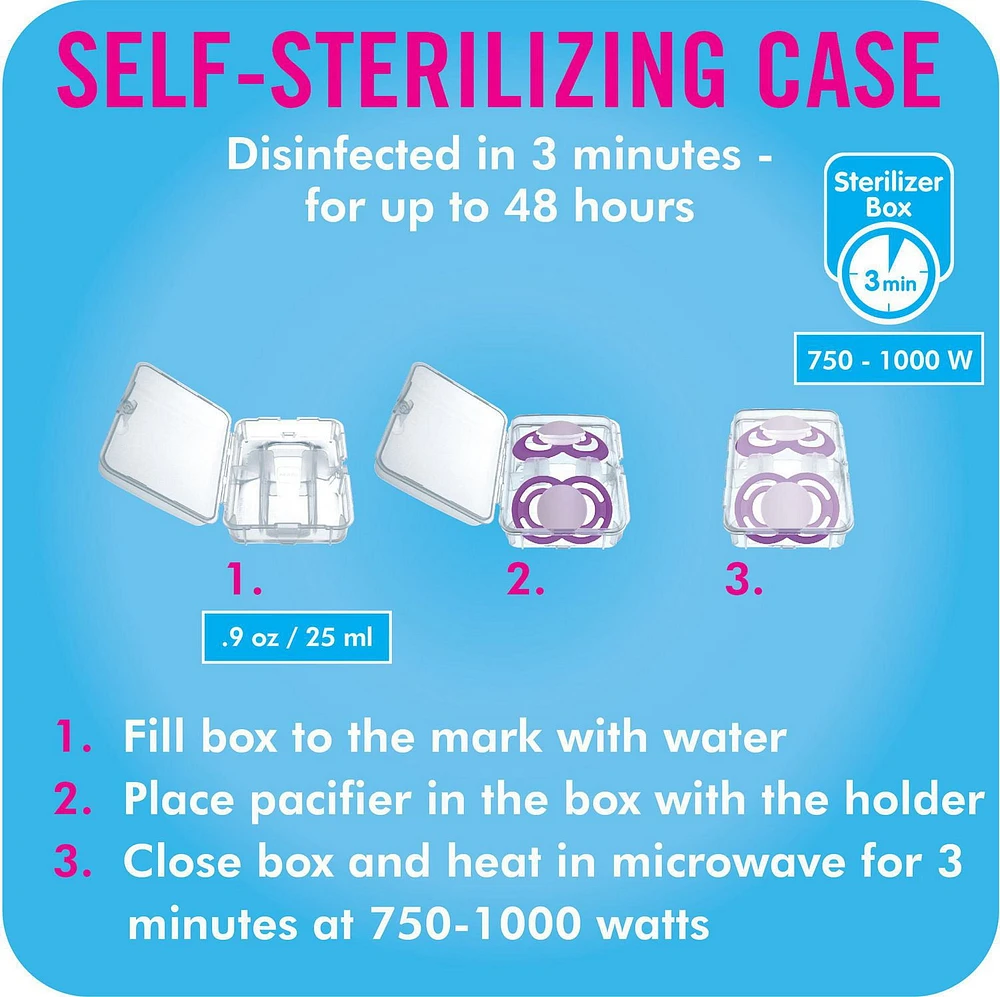 Suces MAM Perfect, suces orthodontiques (emballage de deux), suces MAM 6 mois et plus, meilleure suce pour les bébés allaités, suce pour bébé fille
