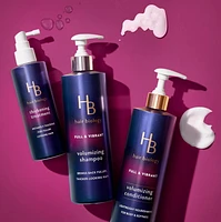 Shampooing volumisant Hair Biology avec biotine pour cheveux clairsemés, plats et fins, combat les cassures et ravive les nutriments 380 ml