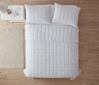 Avery Pure Cotton Bamboo Box 3 Piece Double/Queen Quilt Set