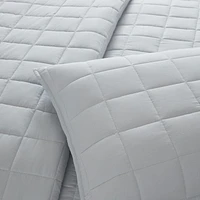 Avery Pure Cotton Bamboo Box 3 Piece Double/Queen Quilt Set