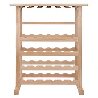 Winsome Vinny 24-Bottle Wine Rack, Natural - 83024