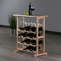 Winsome Vinny 24-Bottle Wine Rack, Natural - 83024