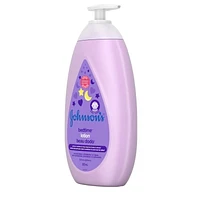 Johnson's Baby Bedtime Moisturizing Lotion and Cream for Dry Skin, 800 mL