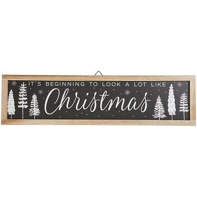 Holiday Time 23" Christmas Sign