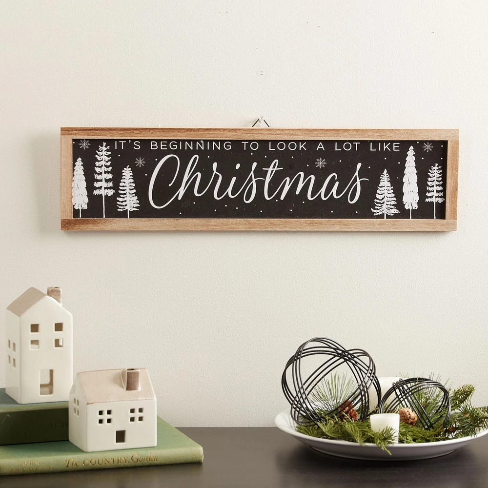 Holiday Time 23" Christmas Sign