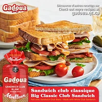 Gadoua Moelleux Thick Sliced White Bread, 675 g