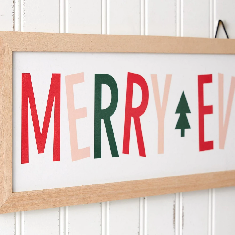 Holiday Time Merry Everything Sign