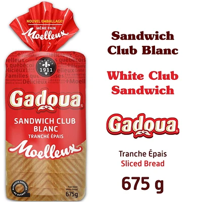 Gadoua Moelleux Thick Sliced White Bread, 675 g