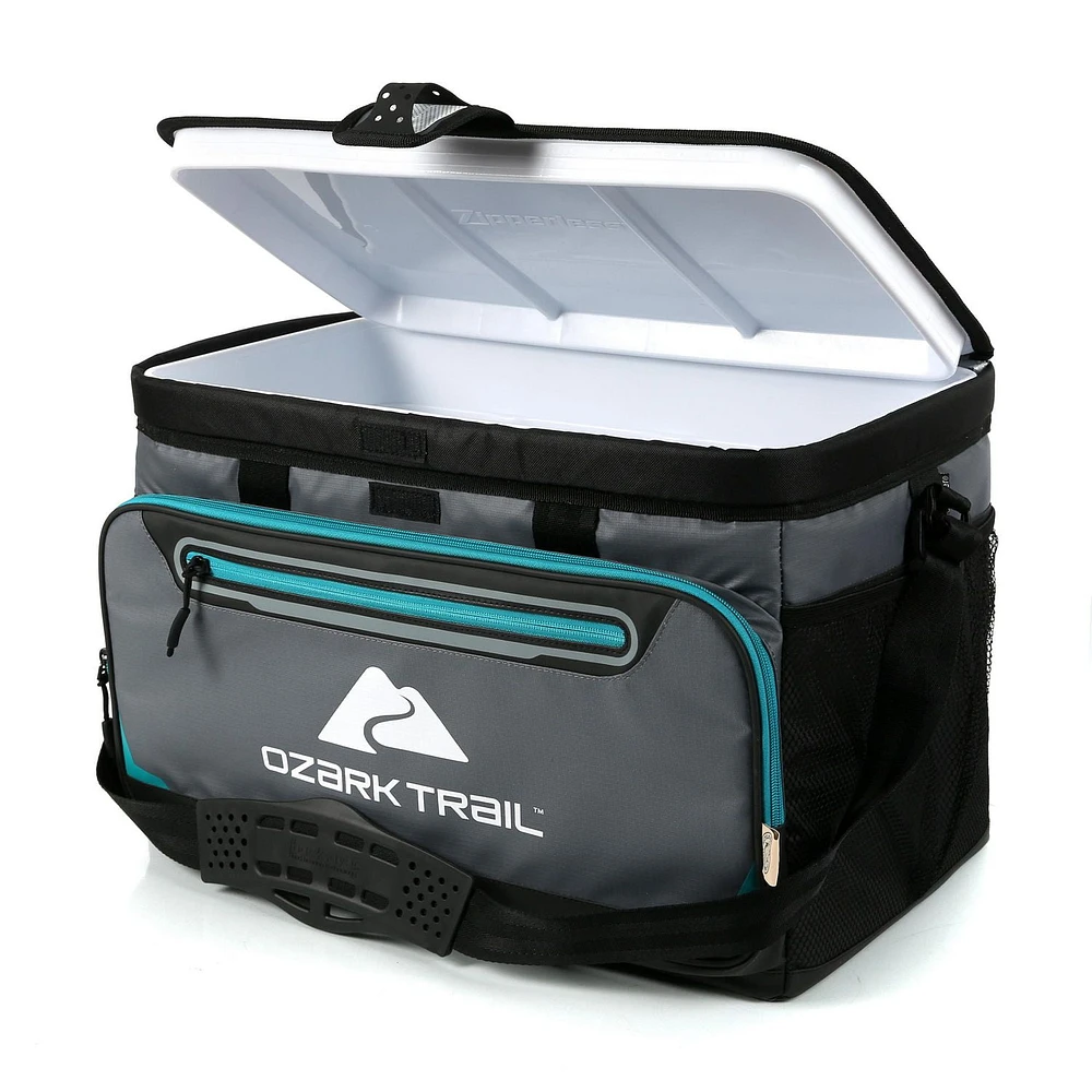 The Ozark Trail 48 Can Zipperless Hardbody Cooler, 48 Can Capacity