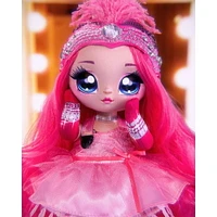 Na Na Na Surprise Teens Fashion Doll – Coco Von Sparkle, 11" Soft Fabric Doll, Flamingo Inspired