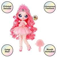 Na Na Na Surprise Teens Fashion Doll – Coco Von Sparkle, 11" Soft Fabric Doll, Flamingo Inspired