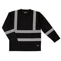 Tough Duck T-Shirt de Sécurité en Polyester à Manches Longues