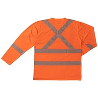 Tough Duck T-Shirt de Sécurité en Polyester à Manches Longues