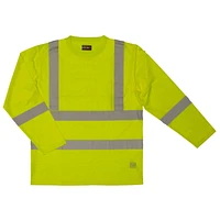 Tough Duck Long Sleeve Polyester Birdseye Safety T-Shirt