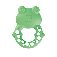 MAM Baby Toys, Teething Toys, Max the Frog 100% Natural Rubber Developmental Teether Toys, 'Friends' Collection, 4+ Months, Unisex, 1-Count