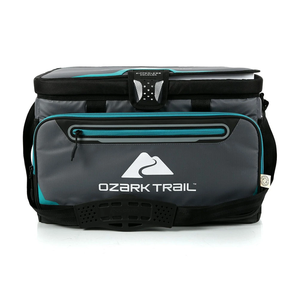 The Ozark Trail 48 Can Zipperless Hardbody Cooler, 48 Can Capacity