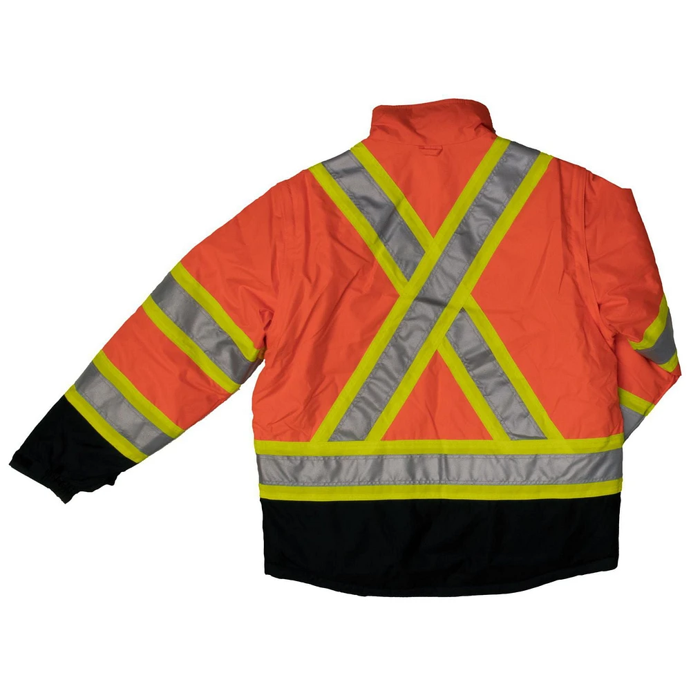 TOUGH DUCK Men's 5-in-1 Safety Jacket