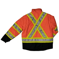 TOUGH DUCK Men's 5-in-1 Safety Jacket