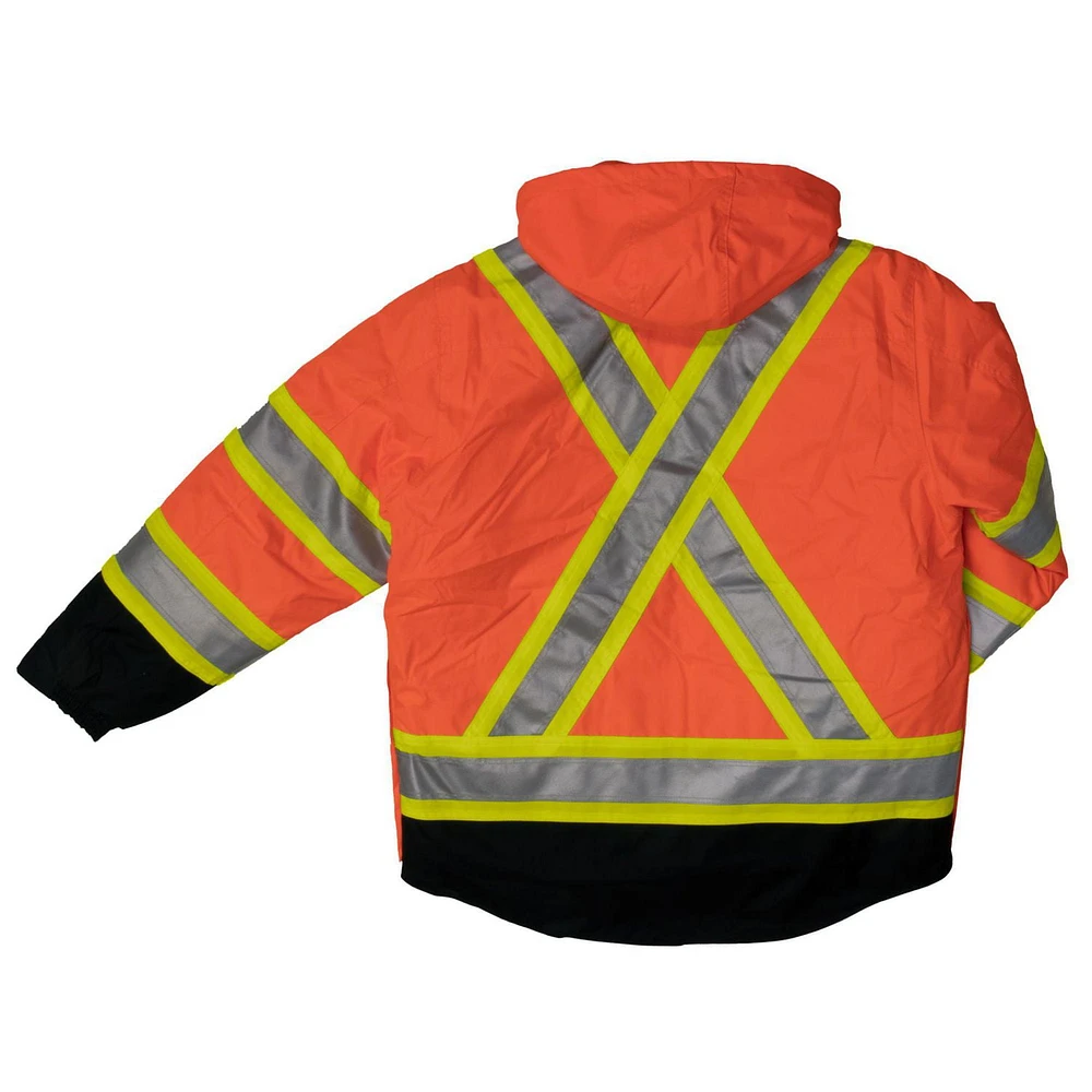 TOUGH DUCK Men's 5-in-1 Safety Jacket